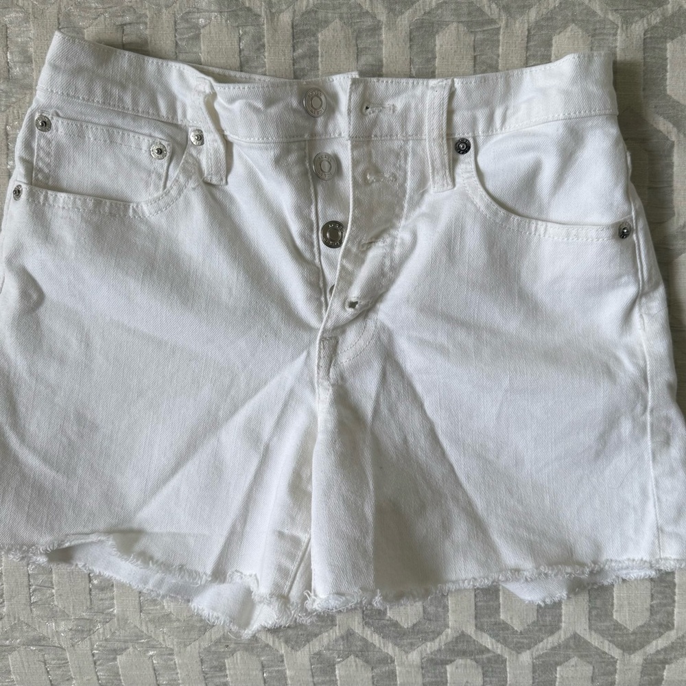 J Crew White Denim Women's Shorts